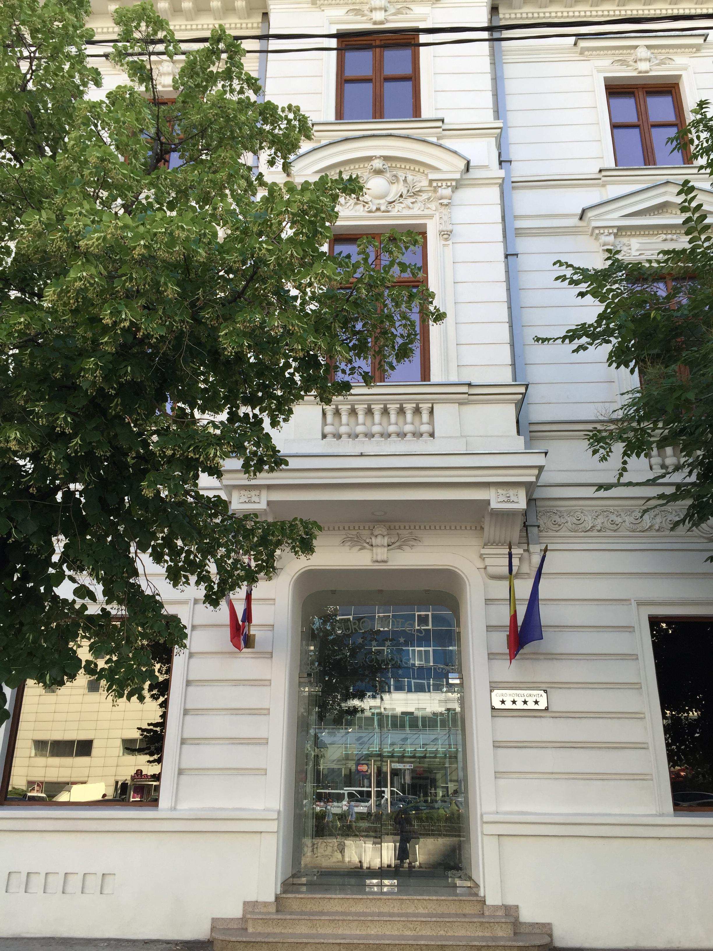 Euro Hotel Grivita Bukarest Exteriör bild